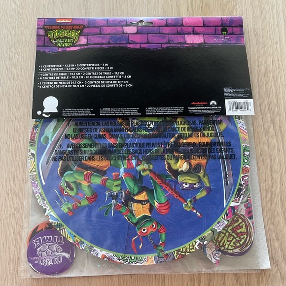 TMNT Table Decorations - Picture 3 of 3
